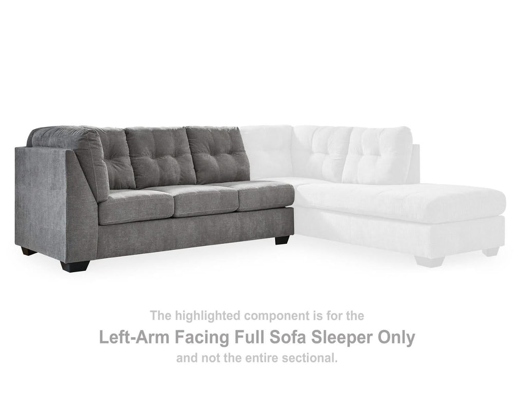 Marleton Left-Arm Facing Full Sofa Sleeper