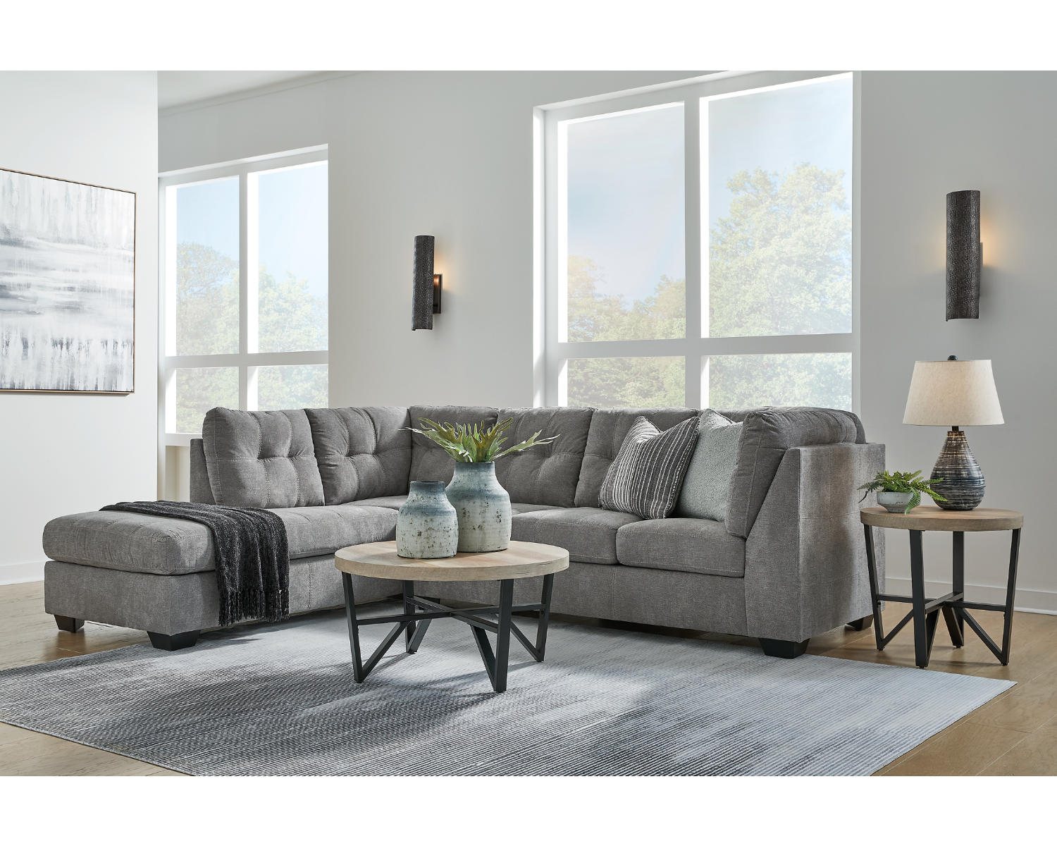 Marleton 2-Piece Sectional with Chaise