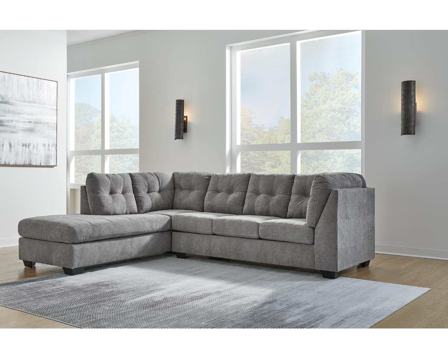 Marleton 2-Piece Sectional with Chaise