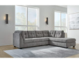 Seccional Marleton de 2 piezas con chaise longue