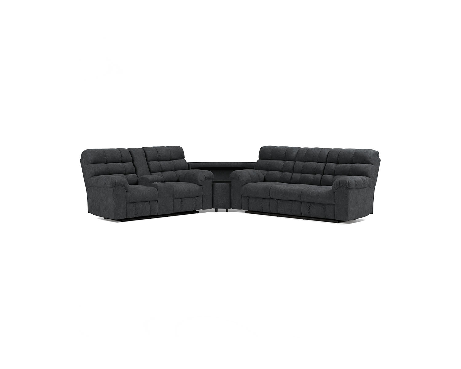 Wilhurst 3-Piece Reclining Sectional