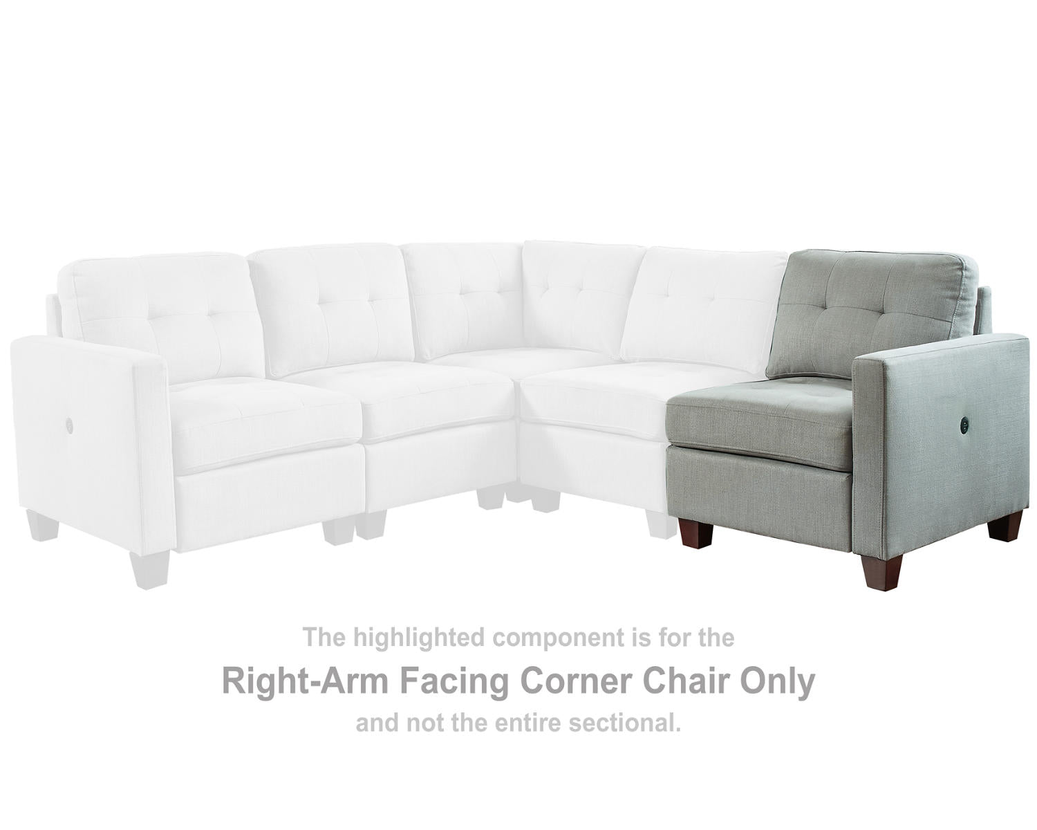 Edlie Right-Arm Facing Corner Chair