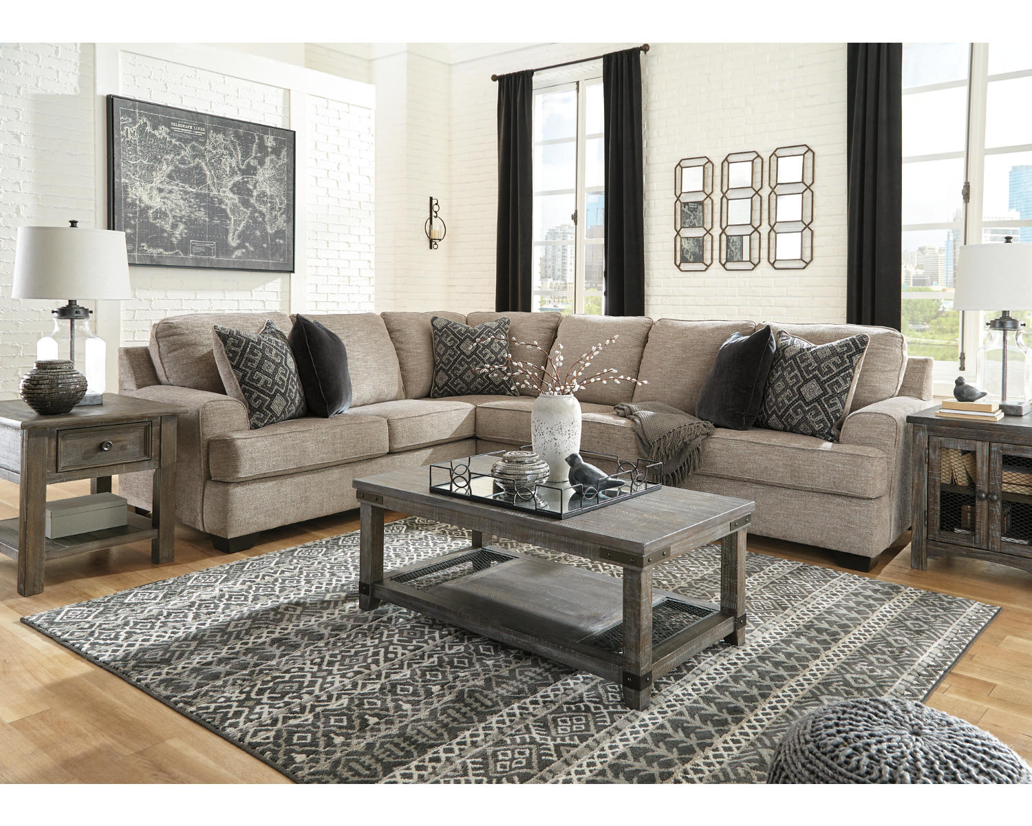 Bovarian 3-Piece Sectional