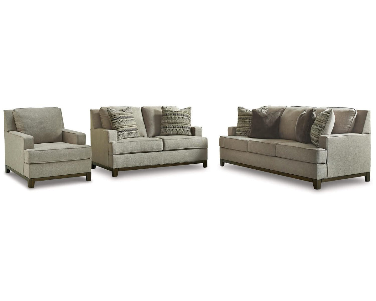 Kaywood Sofa, Loveseat and Chair