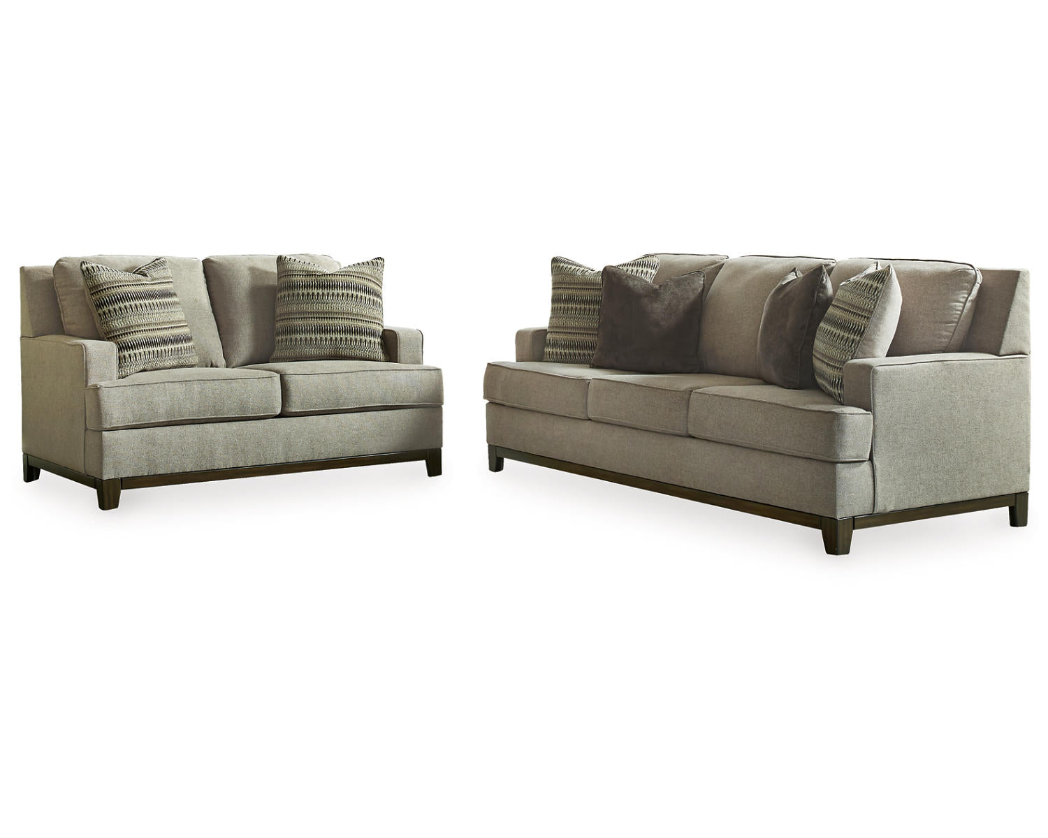 Kaywood Sofa and Loveseat