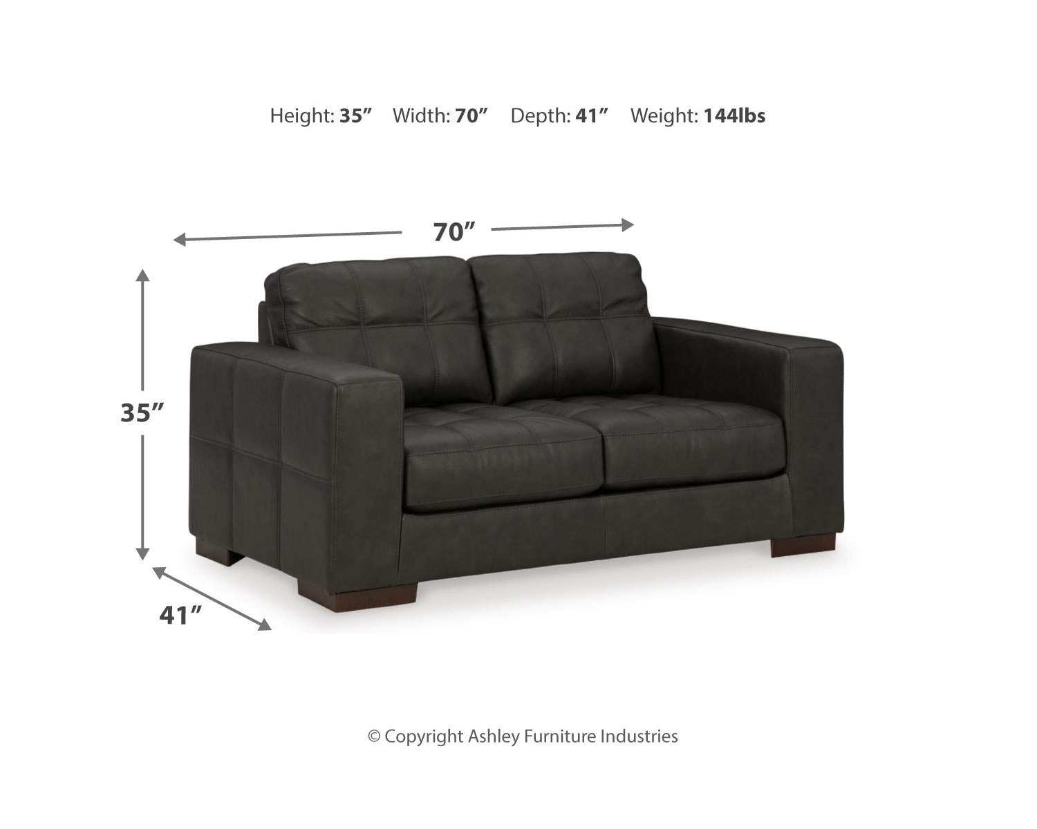 Luigi Sofa, Loveseat, Oversized Chair and Ottoman