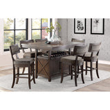 Oxton Collection Counter Height Table with Storage Base