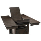 Oxton Collection Counter Height Table with Storage Base
