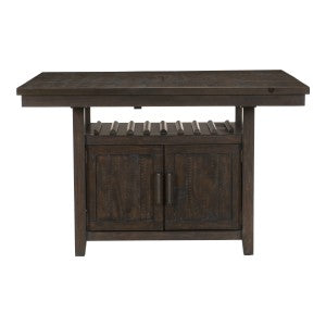 Oxton Collection Counter Height Table with Storage Base