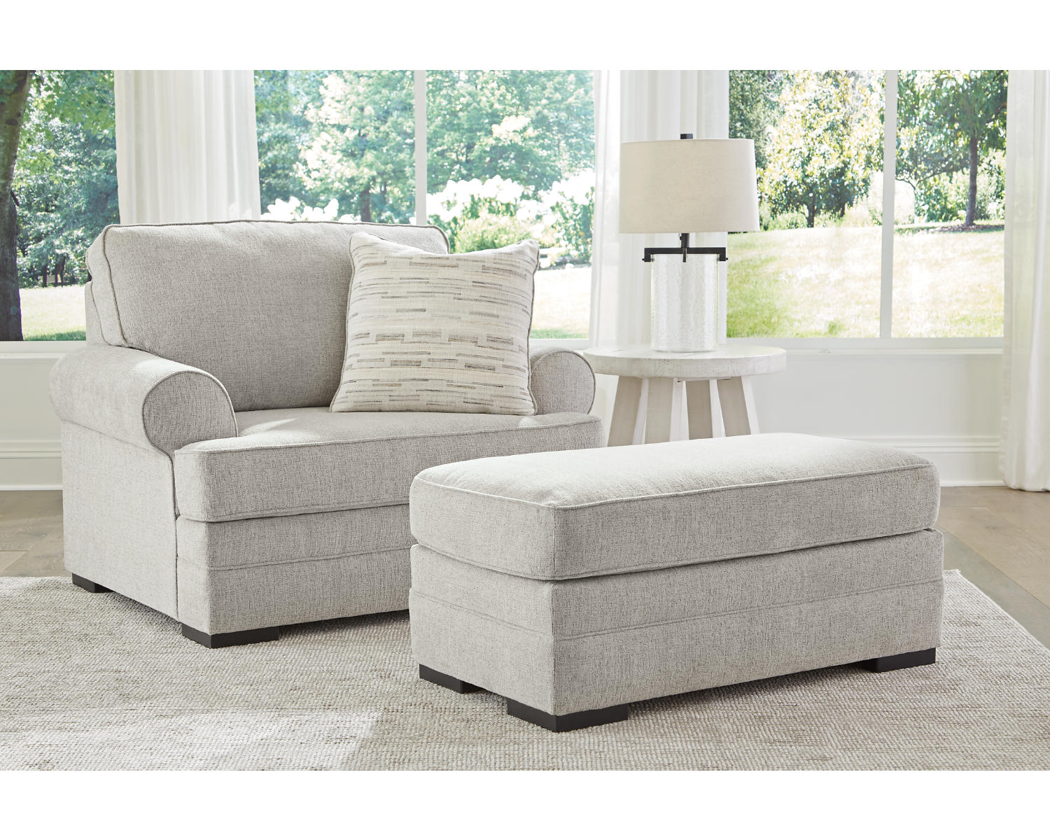 Eastonbridge Oversized Chair and Ottoman