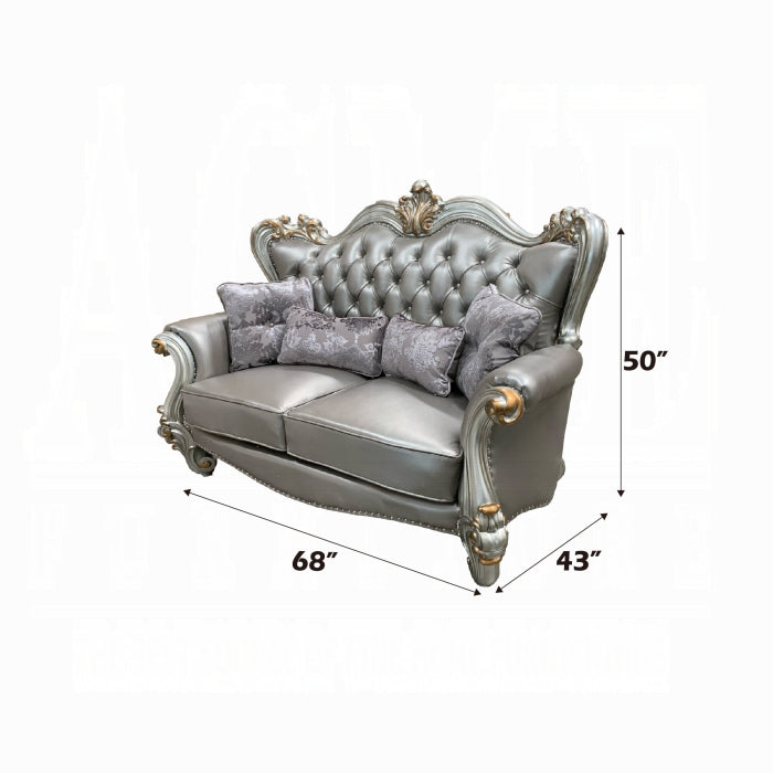 Versailles Loveseat W/4 Pillows