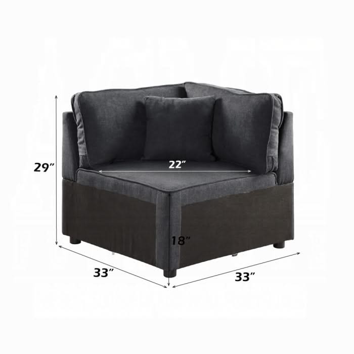 Silvester Modular - Wedge W/Pillow