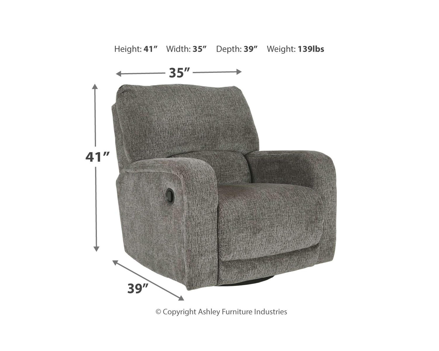 Wittlich Swivel Glider Recliner