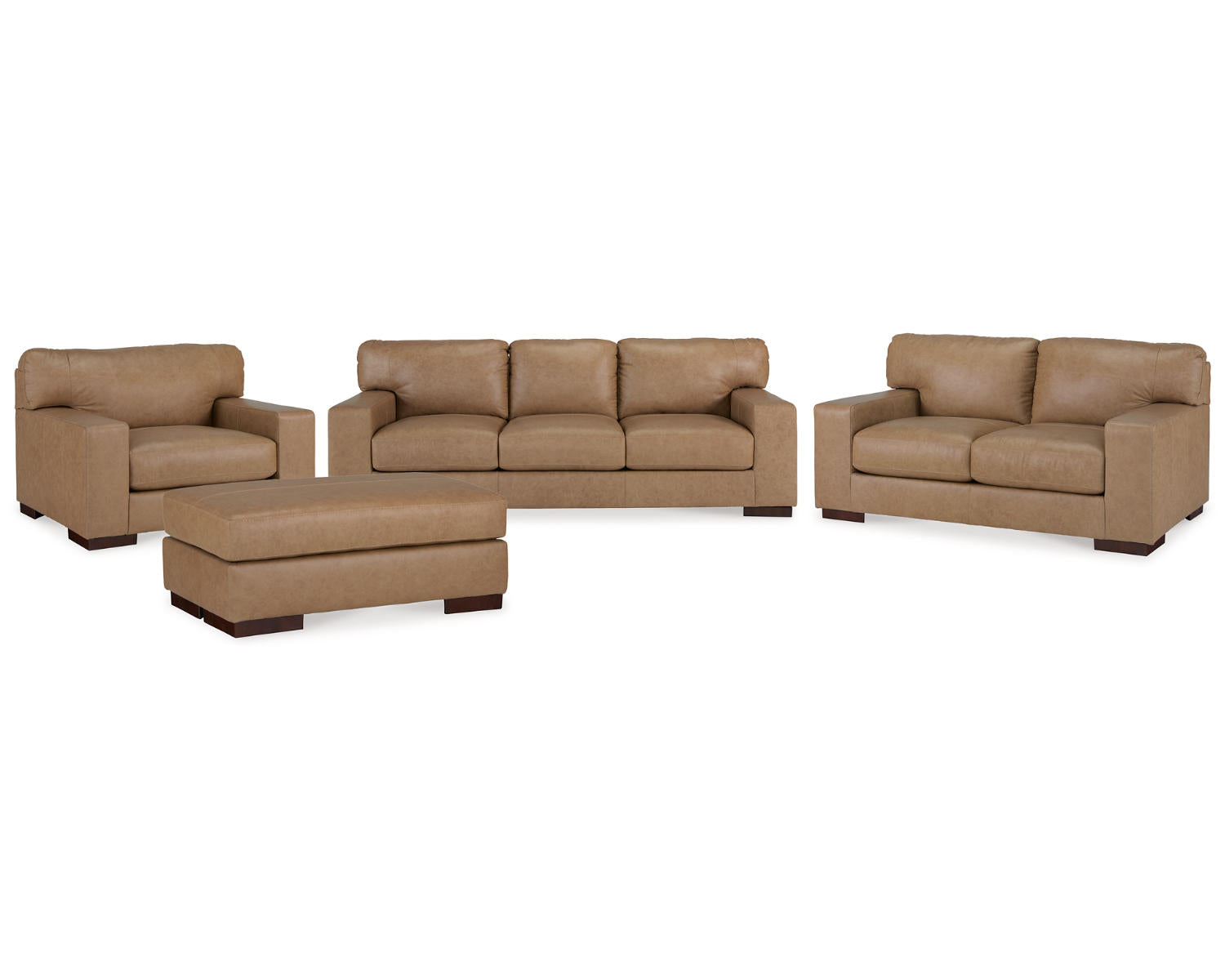 Lombardia Sofa, Loveseat, Oversized Chair and Ottoman