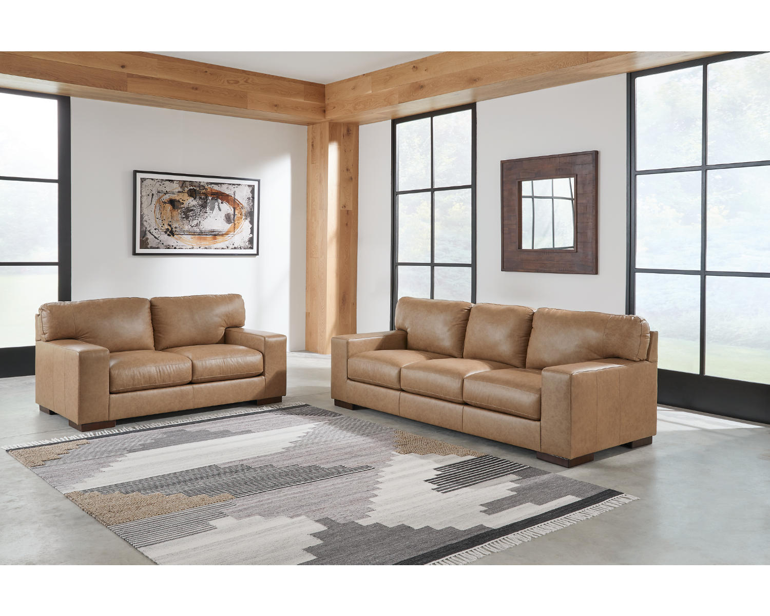 Lombardia Sofa and Loveseat