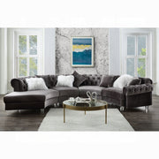 Ninagold Sectional Sofa W/7 Pillows