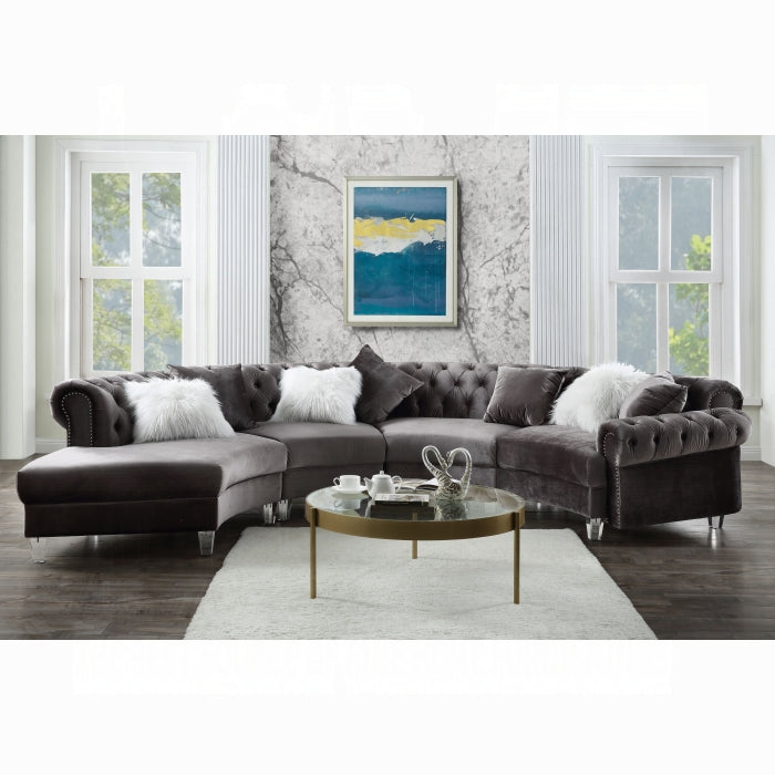 Ninagold Sectional Sofa W/7 Pillows