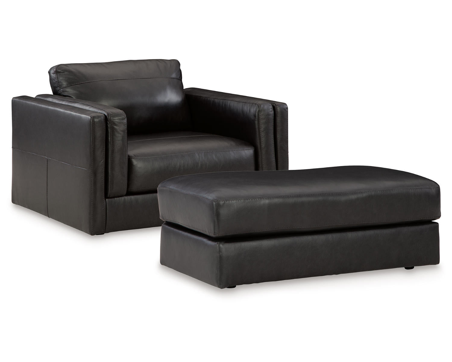 Amiata Oversized Chair and Ottoman