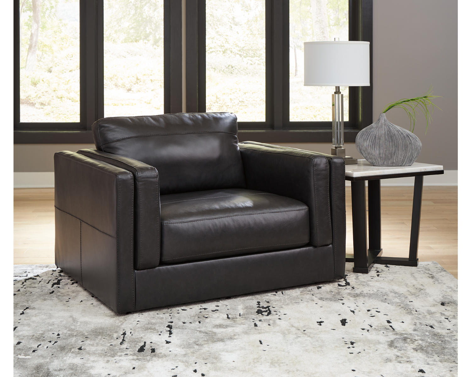 Amiata Oversized Chair and Ottoman