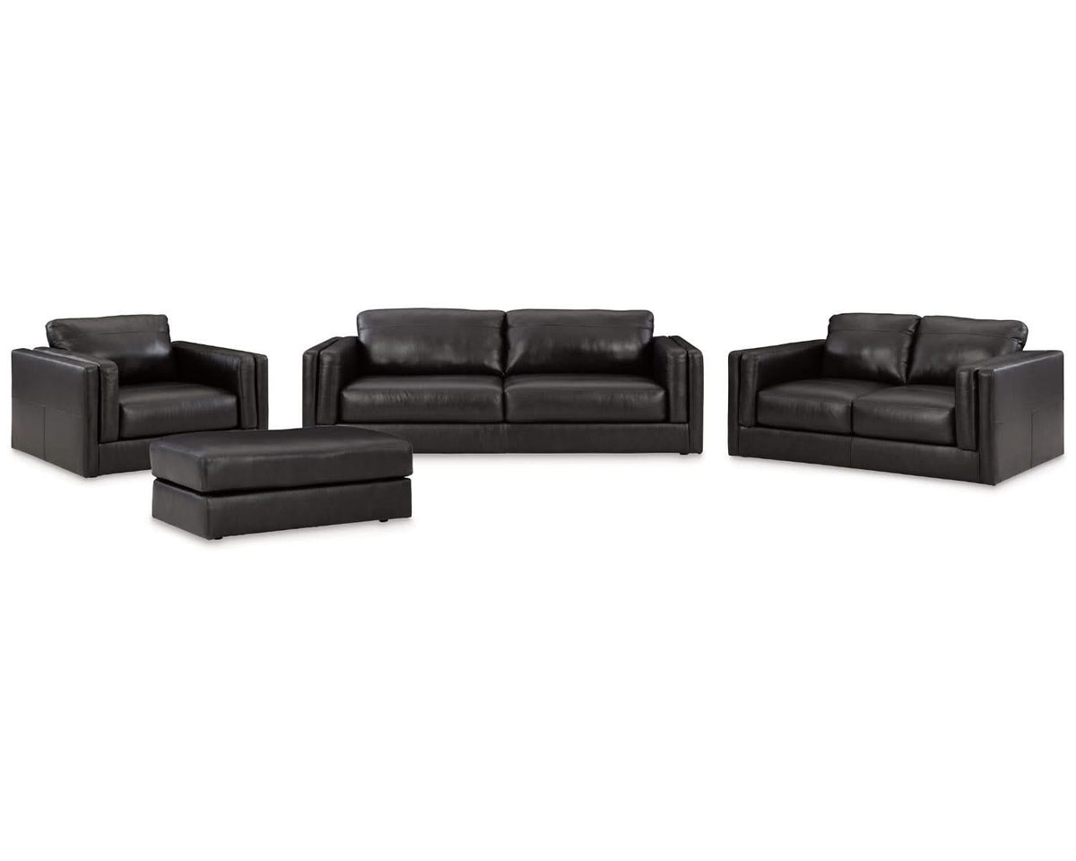 Sofá, loveseat, sillón extragrande y otomana Amiata