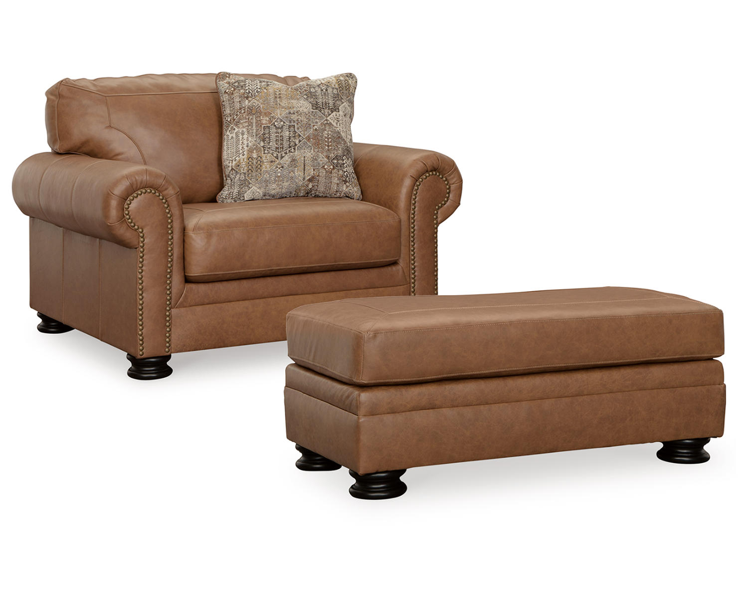 Carianna Oversized Chair and Ottoman
