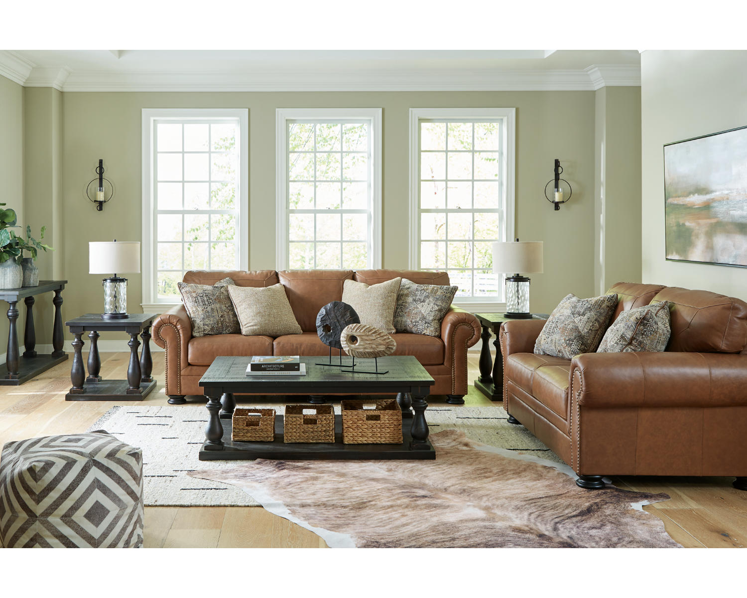 Carianna Sofa and Loveseat
