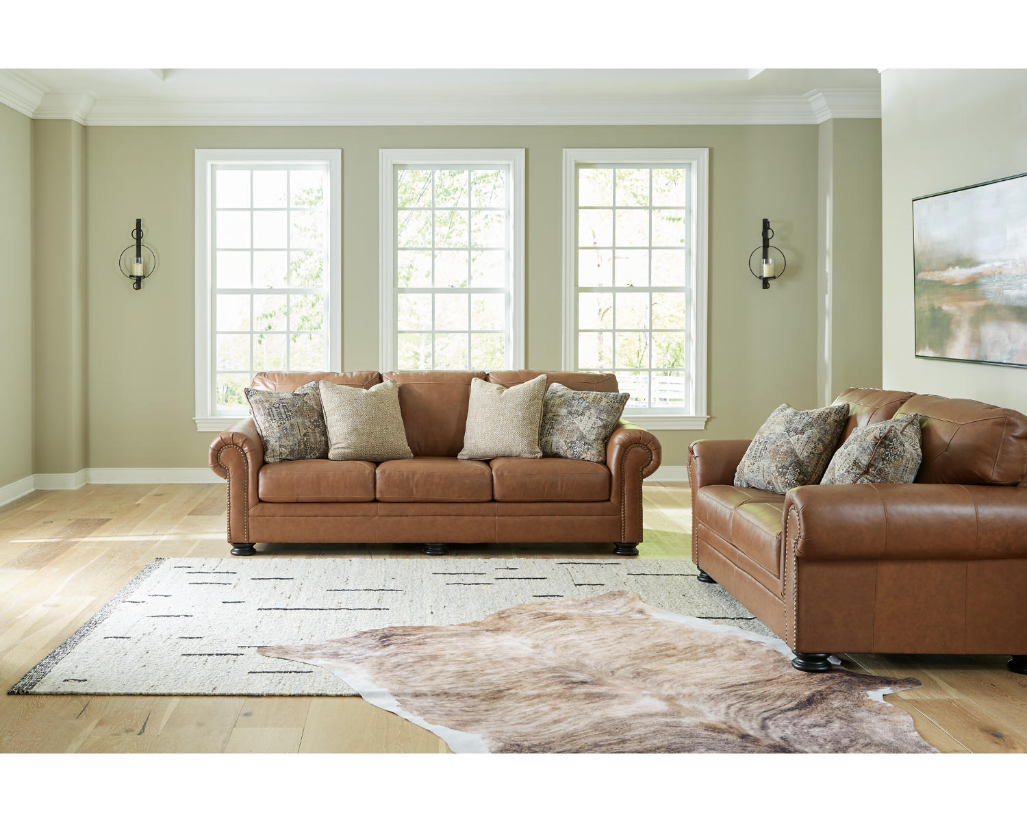 Carianna Sofa and Loveseat