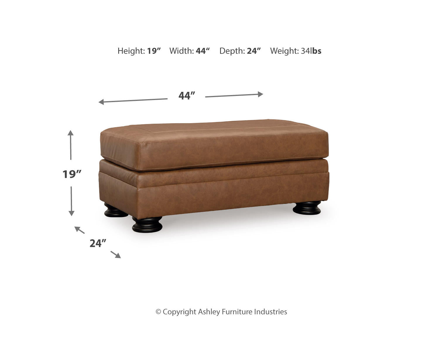 Carianna Oversized Chair and Ottoman