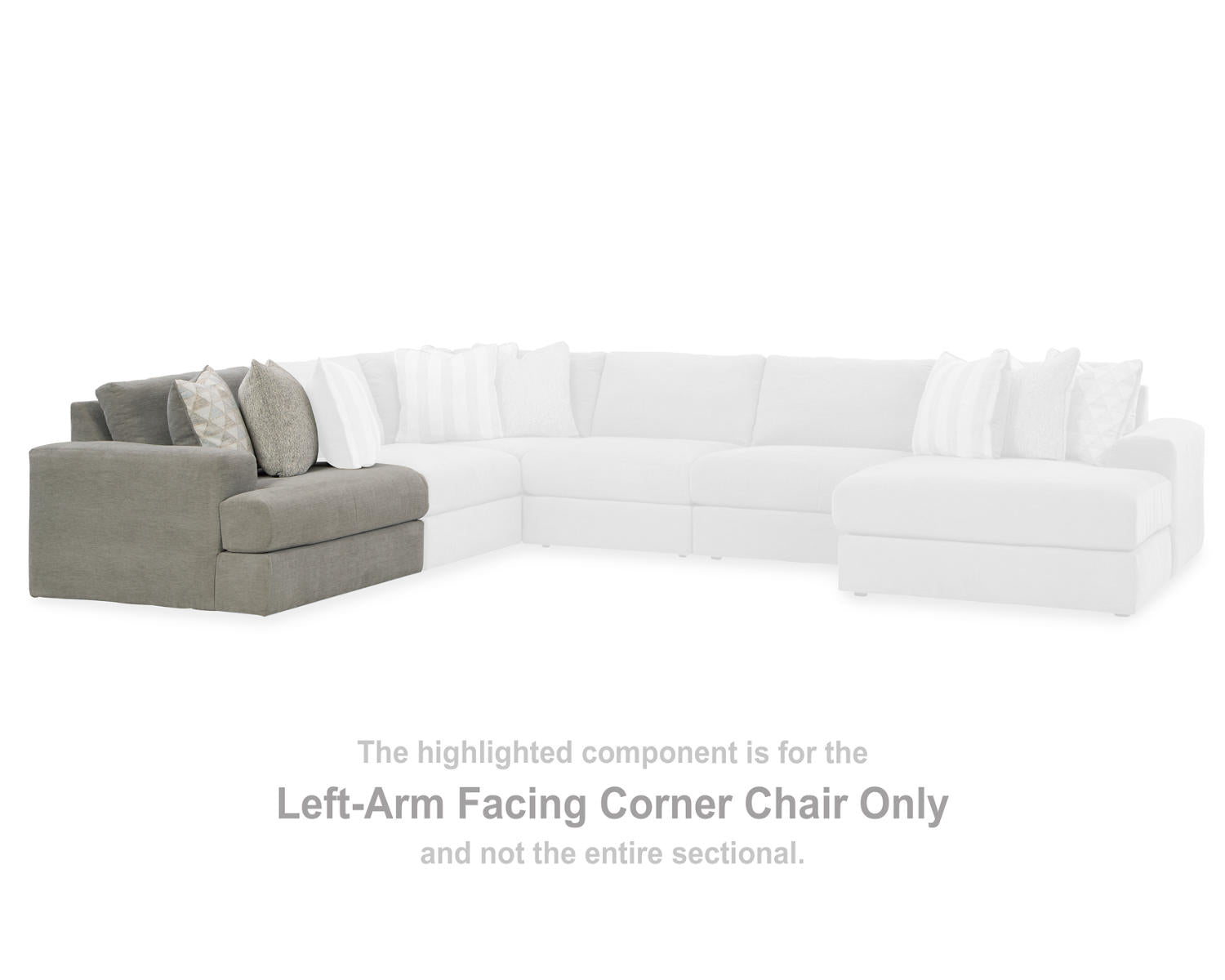 Avaliyah Left-Arm Facing Corner Chair