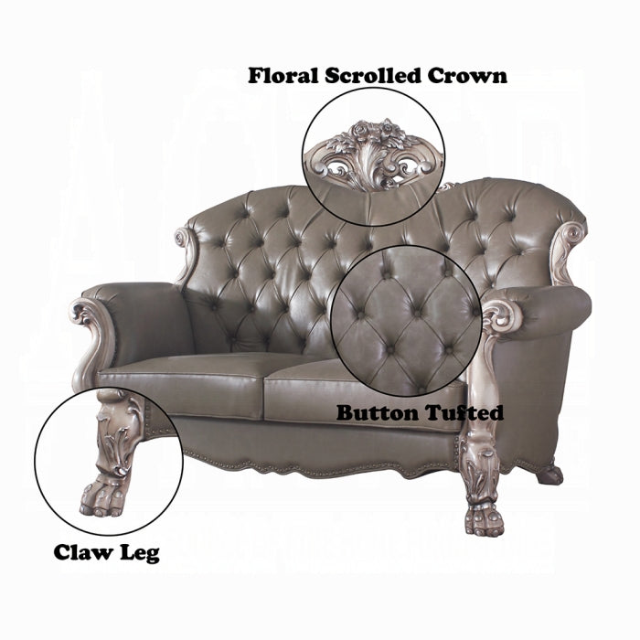 Dresden Loveseat W/3 Pillows