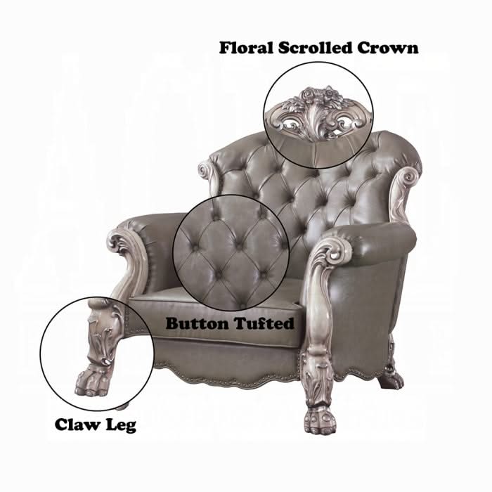Dresden Chair W/Pillow