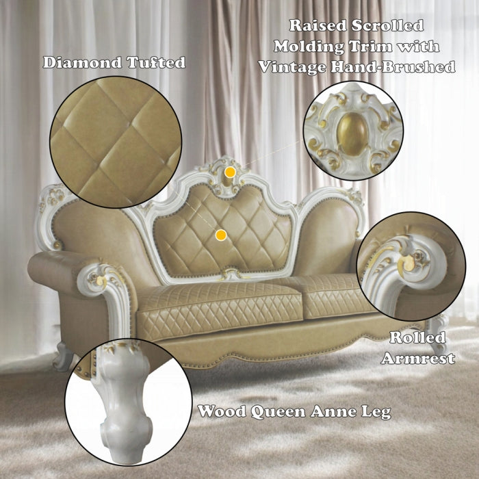 Picardy Sofa W/5 Pillows