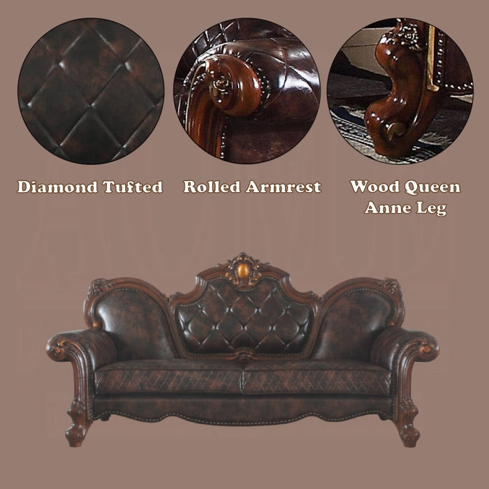 Picardy Sofa W/3 Pillows
