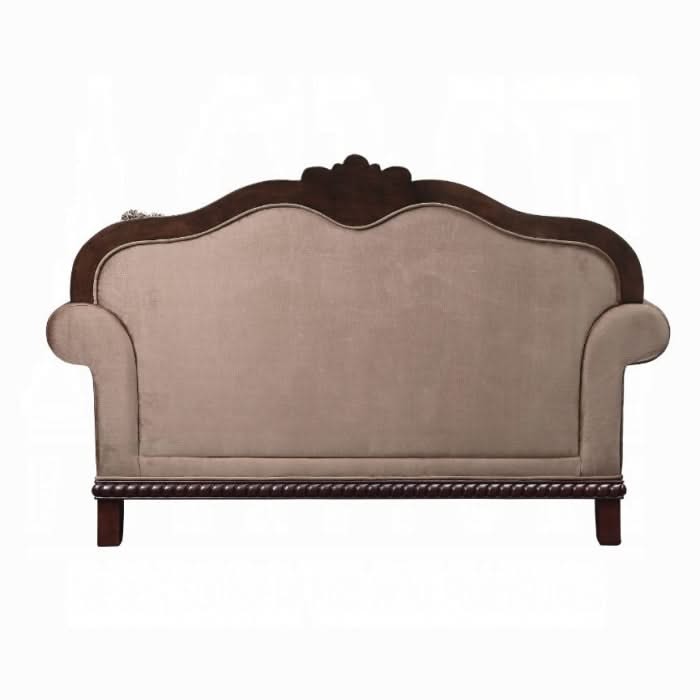 Sofá de dos plazas Chateau De Ville con 3 almohadas (mismo modelo Lv01589)