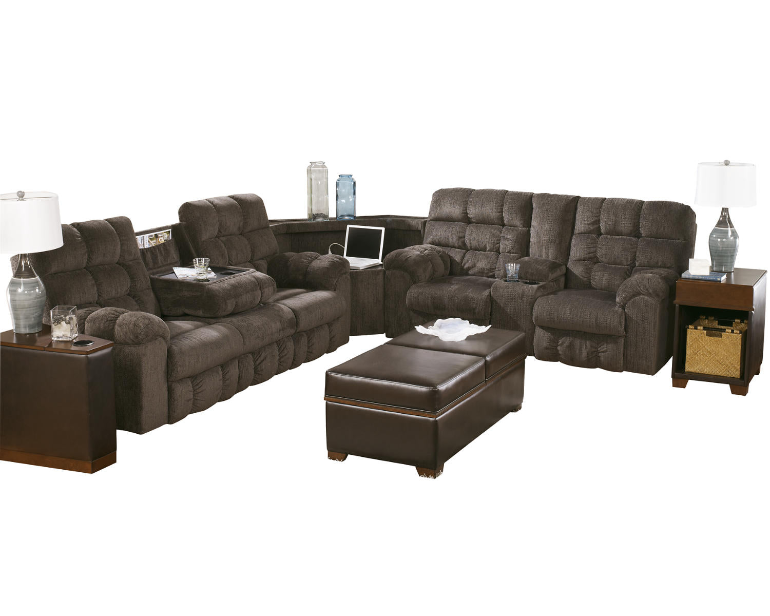 Acieona 3-Piece Reclining Sectional