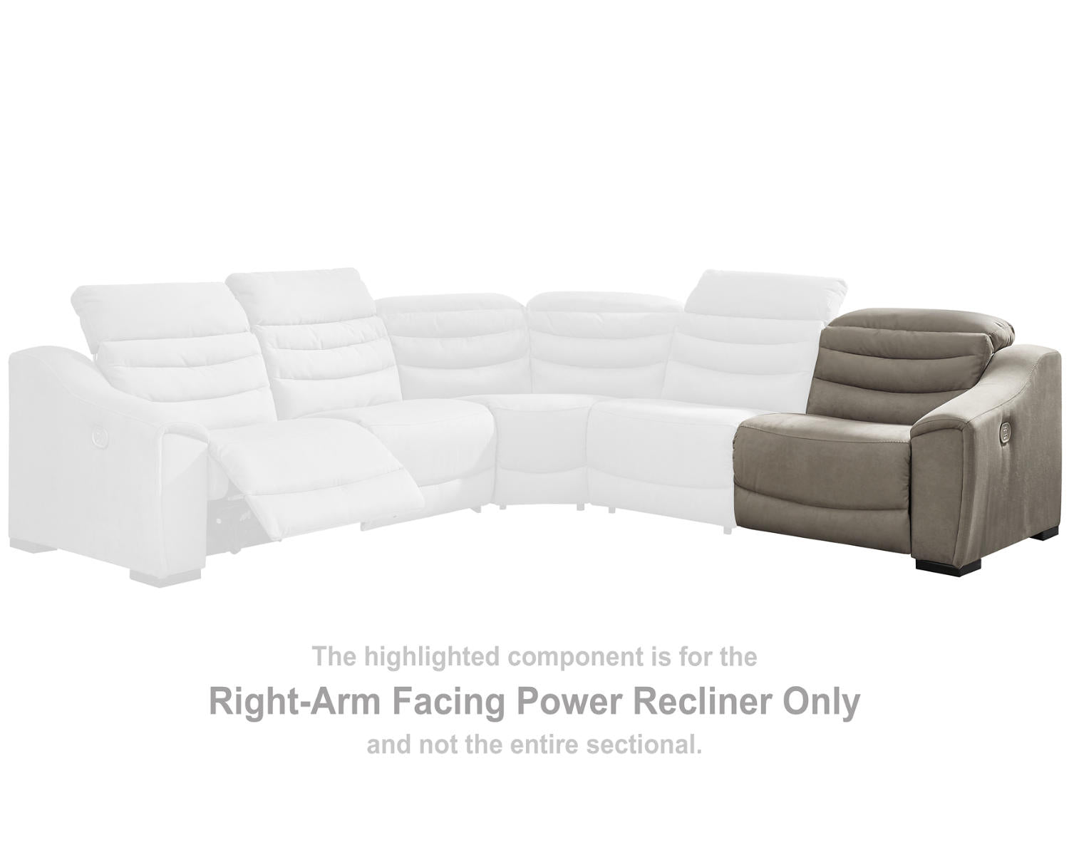 Next-Gen Gaucho Right-Arm Facing Power Recliner