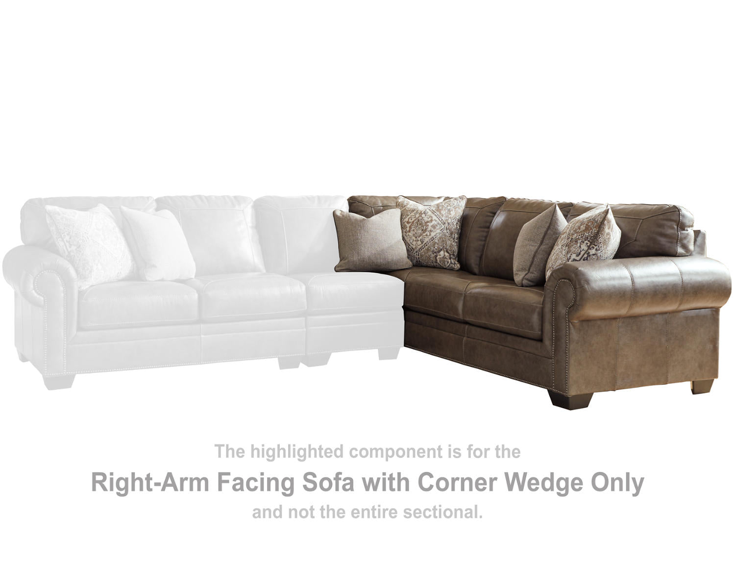 Roleson Right-Arm Facing Sofa with Corner Wedge
