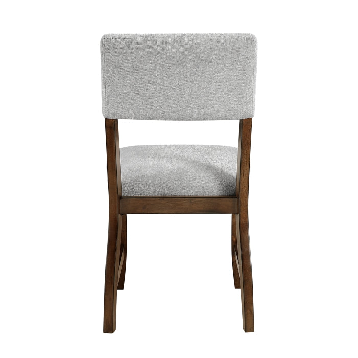 Aiden Collection Side Chair, Gray