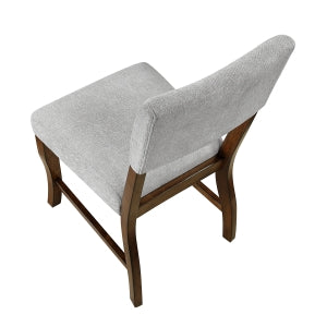 Aiden Collection Side Chair, Gray