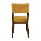 Aiden Collection Side Chair, Mustard