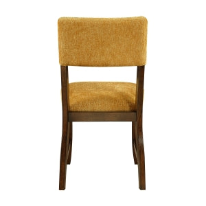 Aiden Collection Side Chair, Mustard