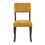 Aiden Collection Side Chair, Mustard