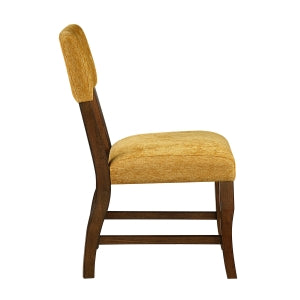 Aiden Collection Side Chair, Mustard