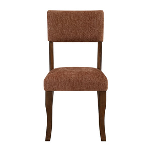 Aiden Collection Side Chair, Rust