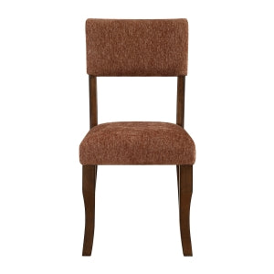 Aiden Collection Side Chair, Rust