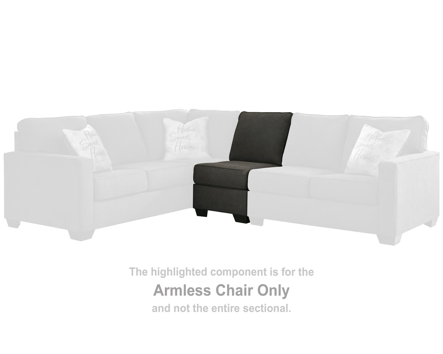 Lucina Armless Chair
