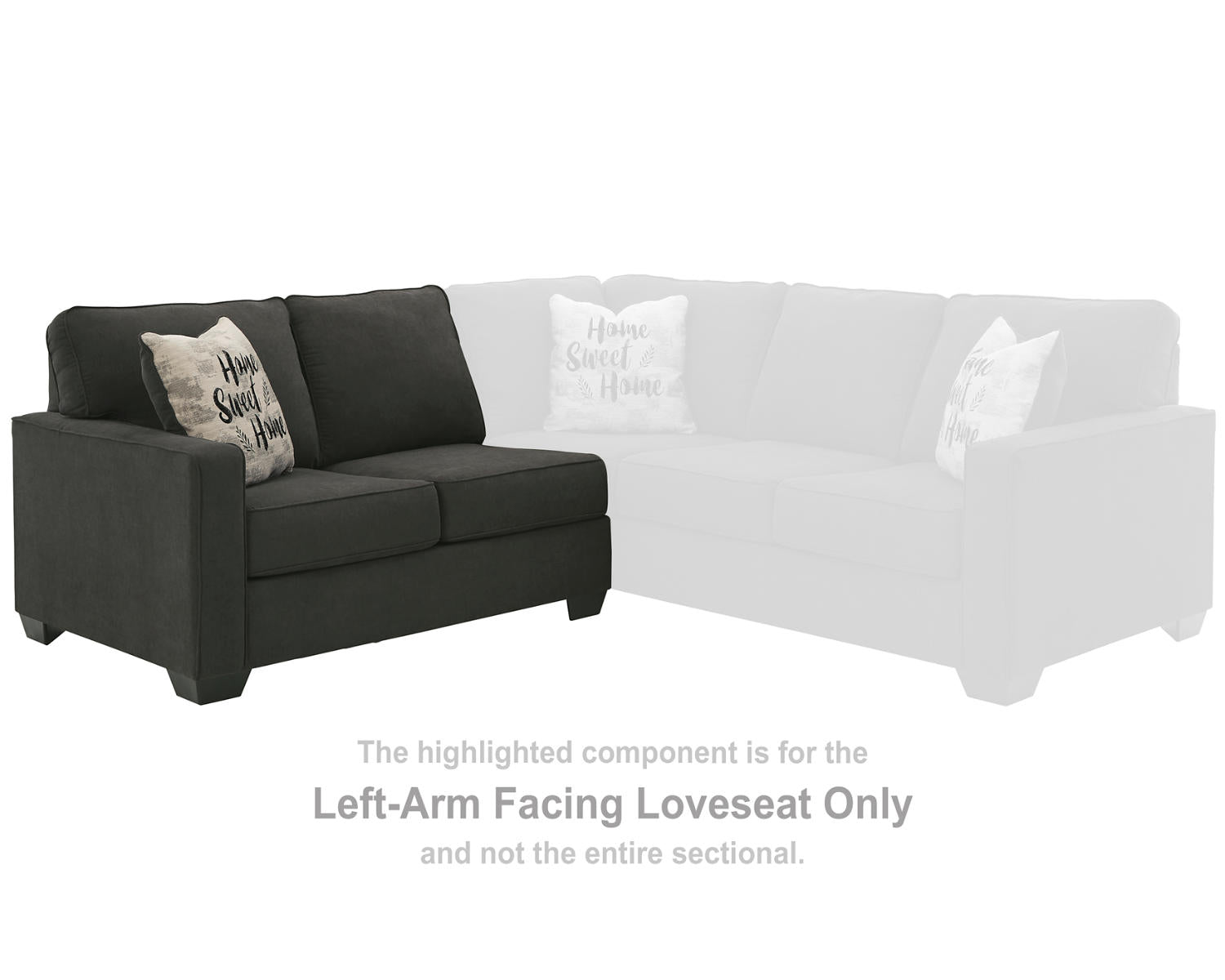 Lucina Left-Arm Facing Loveseat