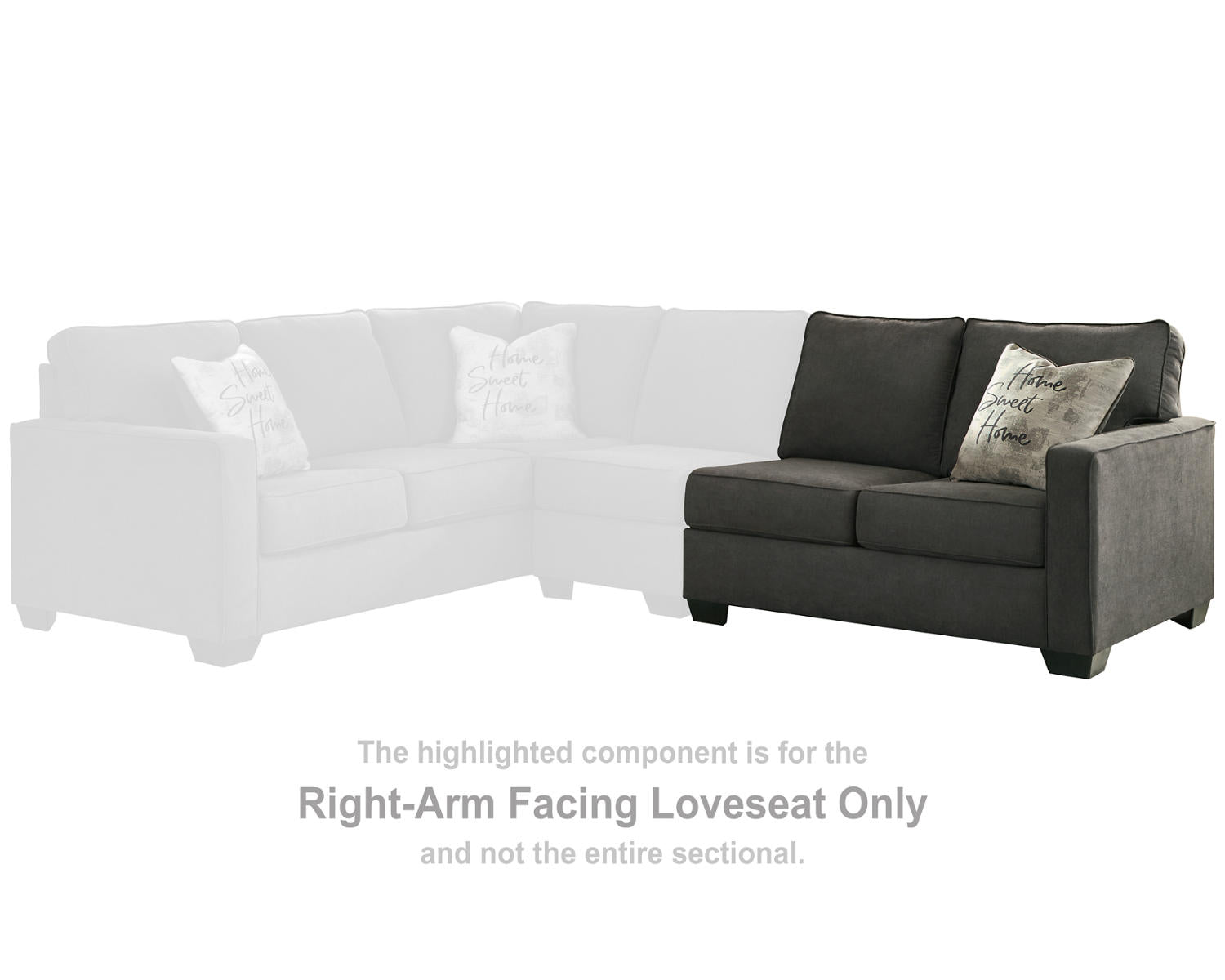 Lucina Right-Arm Facing Loveseat