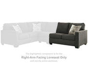 Lucina Right-Arm Facing Loveseat