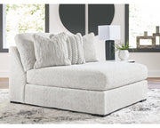 Cuddle Plush Oversized Armless Chaise